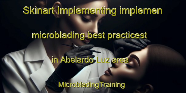 Skinart Implementing implemen microblading best practicest in Abelardo Luz area | #MicrobladingTraining #MicrobladingClasses #SkinartTraining-Brazil