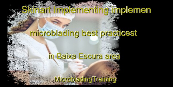 Skinart Implementing implemen microblading best practicest in Baixa Escura area | #MicrobladingTraining #MicrobladingClasses #SkinartTraining-Brazil