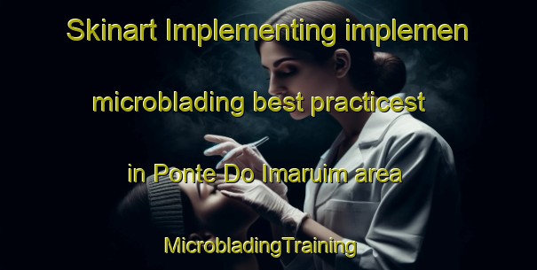 Skinart Implementing implemen microblading best practicest in Ponte Do Imaruim area | MicrobladingTraining | MicrobladingClasses | SkinartTraining-Brazil