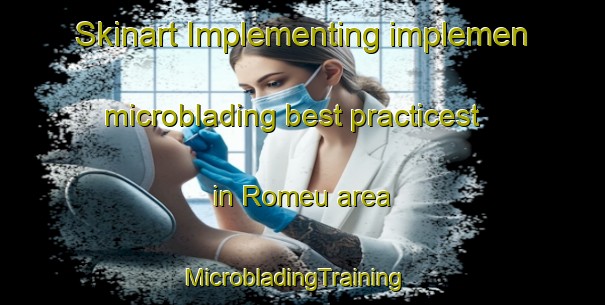 Skinart Implementing implemen microblading best practicest in Romeu area | MicrobladingTraining | MicrobladingClasses | SkinartTraining-Brazil