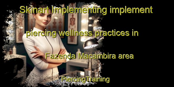 Skinart Implementing implement piercing wellness practices in Fazenda Macambira area | #PiercingTraining #PiercingClasses #SkinartTraining-Brazil