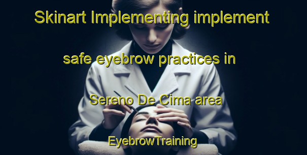 Skinart Implementing implement safe eyebrow practices in Sereno De Cima area | EyebrowTraining | EyebrowClasses | SkinartTraining-Brazil