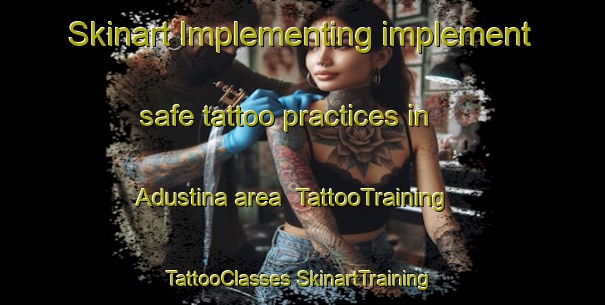 Skinart Implementing implement safe tattoo practices in Adustina area | #TattooTraining #TattooClasses #SkinartTraining-Brazil