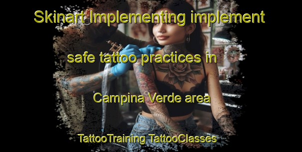 Skinart Implementing implement safe tattoo practices in Campina Verde area | #TattooTraining #TattooClasses #SkinartTraining-Brazil