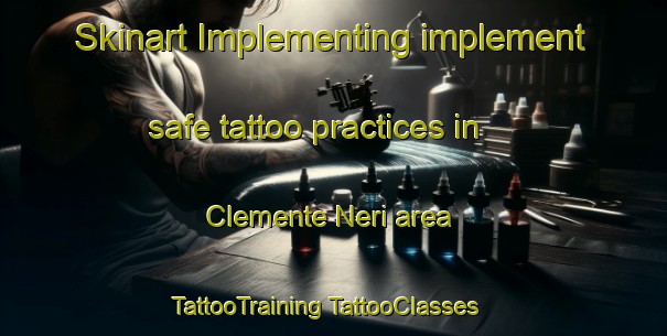 Skinart Implementing implement safe tattoo practices in Clemente Neri area | #TattooTraining #TattooClasses #SkinartTraining-Brazil