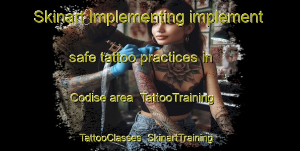 Skinart Implementing implement safe tattoo practices in Codise area | TattooTraining | TattooClasses | SkinartTraining-Brazil