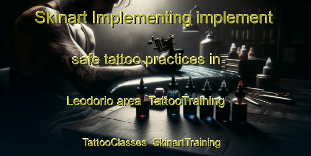 Skinart Implementing implement safe tattoo practices in Leodorio area | TattooTraining | TattooClasses | SkinartTraining-Brazil