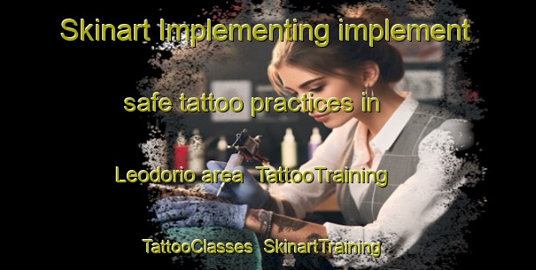 Skinart Implementing implement safe tattoo practices in Leodorio area | TattooTraining | TattooClasses | SkinartTraining-Brazil