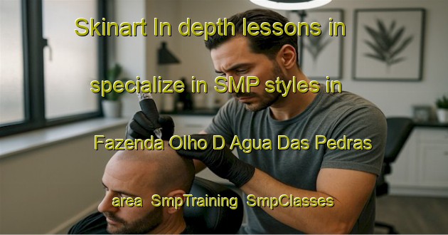 Skinart In-depth lessons in specialize in SMP styles in Fazenda Olho D Agua Das Pedras area | SmpTraining | SmpClasses | SkinartTraining-Brazil
