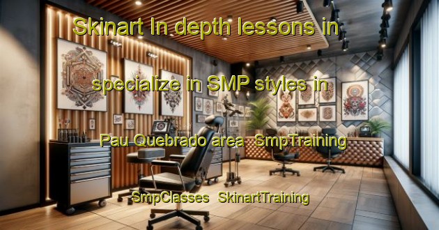 Skinart In-depth lessons in specialize in SMP styles in Pau Quebrado area | SmpTraining | SmpClasses | SkinartTraining-Brazil