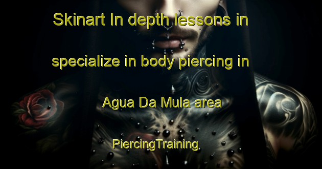 Skinart In-depth lessons in specialize in body piercing in Agua Da Mula area | PiercingTraining | PiercingClasses | SkinartTraining-Brazil