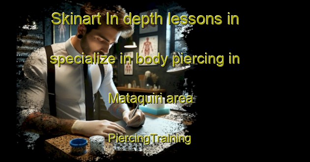 Skinart In-depth lessons in specialize in body piercing in Mataquiri area | PiercingTraining | PiercingClasses | SkinartTraining-Brazil