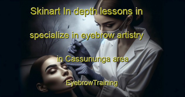 Skinart In-depth lessons in specialize in eyebrow artistry in Cassununga area | EyebrowTraining | EyebrowClasses | SkinartTraining-Brazil