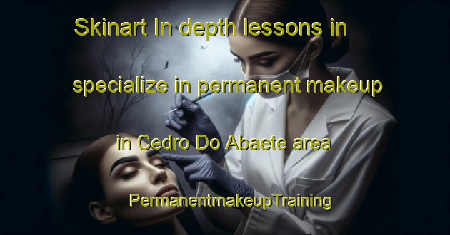 Skinart In-depth lessons in specialize in permanent makeup in Cedro Do Abaete area | PermanentmakeupTraining | PermanentmakeupClasses | SkinartTraining-Brazil
