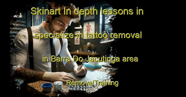 Skinart In-depth lessons in specialize in tattoo removal in Barra Do Jacutinga area | RemovalTraining | RemovalClasses | SkinartTraining-Brazil