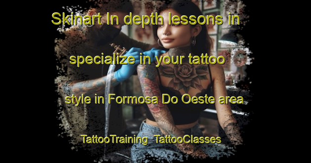 Skinart In-depth lessons in specialize in your tattoo style in Formosa Do Oeste area | TattooTraining | TattooClasses | SkinartTraining-Brazil