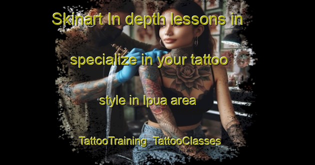 Skinart In-depth lessons in specialize in your tattoo style in Ipua area | TattooTraining | TattooClasses | SkinartTraining-Brazil
