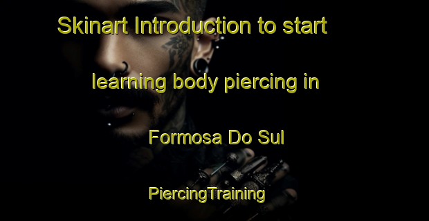Skinart Introduction to start learning body piercing in Formosa Do Sul | PiercingTraining | PiercingClasses | SkinartTraining-Brazil