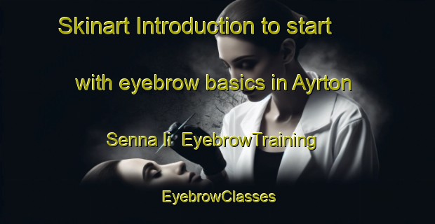 Skinart Introduction to start with eyebrow basics in Ayrton Senna Ii | EyebrowTraining | EyebrowClasses | SkinartTraining-Brazil