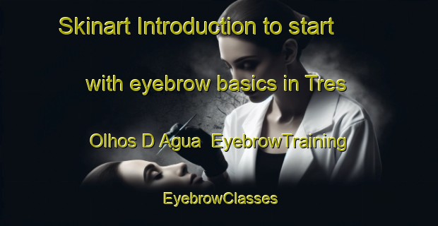 Skinart Introduction to start with eyebrow basics in Tres Olhos D Agua | EyebrowTraining | EyebrowClasses | SkinartTraining-Brazil