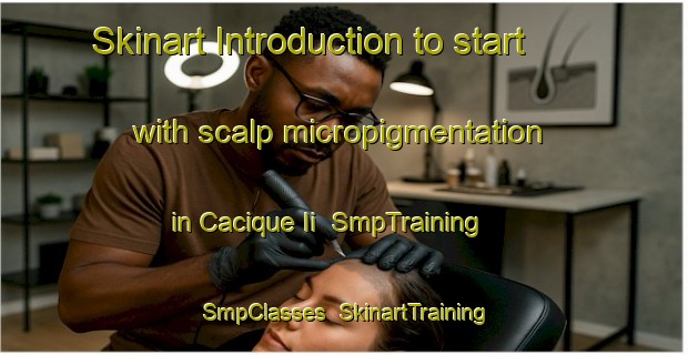 Skinart Introduction to start with scalp micropigmentation in Cacique Ii | SmpTraining | SmpClasses | SkinartTraining-Brazil