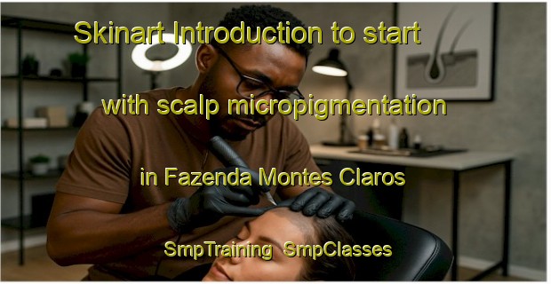 Skinart Introduction to start with scalp micropigmentation in Fazenda Montes Claros | SmpTraining | SmpClasses | SkinartTraining-Brazil