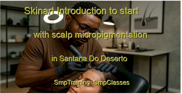 Skinart Introduction to start with scalp micropigmentation in Santana Do Deserto | SmpTraining | SmpClasses | SkinartTraining-Brazil