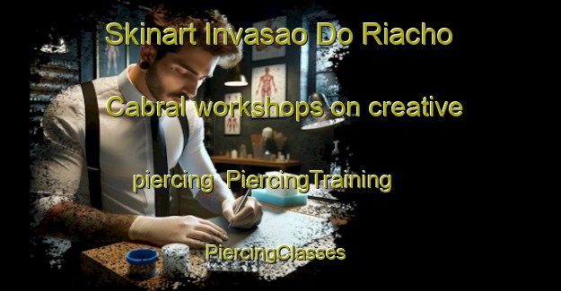 Skinart Invasao Do Riacho Cabral workshops on creative piercing | PiercingTraining | PiercingClasses | SkinartTraining-Brazil