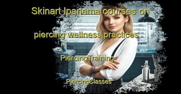 Skinart Ipanema courses on piercing wellness practices | PiercingTraining | PiercingClasses | SkinartTraining-Brazil