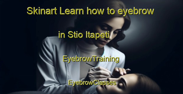 Skinart Learn how to eyebrow in Stio Itapeti | EyebrowTraining | EyebrowClasses | SkinartTraining-Brazil