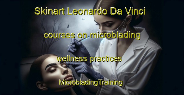 Skinart Leonardo Da Vinci courses on microblading wellness practices | #MicrobladingTraining #MicrobladingClasses #SkinartTraining-Brazil