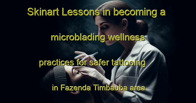 Skinart Lessons in becoming a microblading wellness practices for safer tattooing in Fazenda Timbauba area | MicrobladingTraining | MicrobladingClasses | SkinartTraining-Brazil