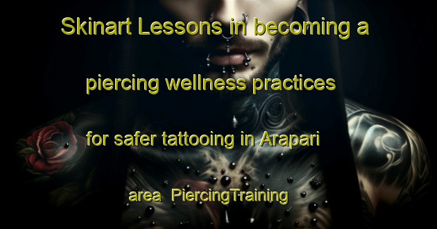 Skinart Lessons in becoming a piercing wellness practices for safer tattooing in Arapari area | PiercingTraining | PiercingClasses | SkinartTraining-Brazil
