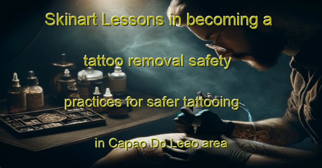 Skinart Lessons in becoming a tattoo removal safety practices for safer tattooing in Capao Do Leao area | RemovalTraining | RemovalClasses | SkinartTraining-Brazil