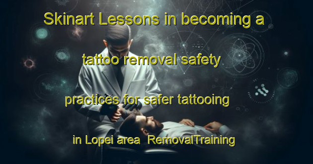Skinart Lessons in becoming a tattoo removal safety practices for safer tattooing in Lopei area | RemovalTraining | RemovalClasses | SkinartTraining-Brazil