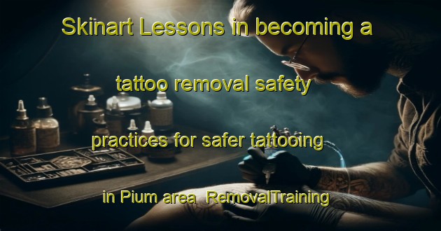 Skinart Lessons in becoming a tattoo removal safety practices for safer tattooing in Pium area | RemovalTraining | RemovalClasses | SkinartTraining-Brazil