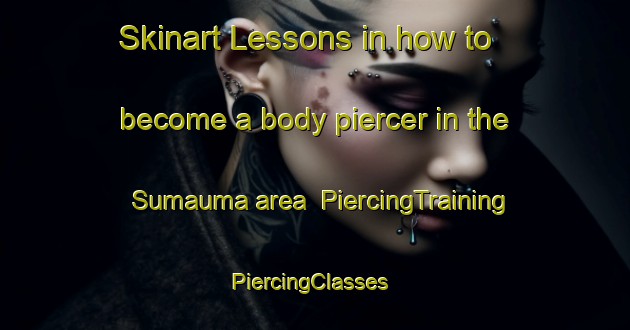 Skinart Lessons in how to become a body piercer in the Sumauma area | PiercingTraining | PiercingClasses | SkinartTraining-Brazil