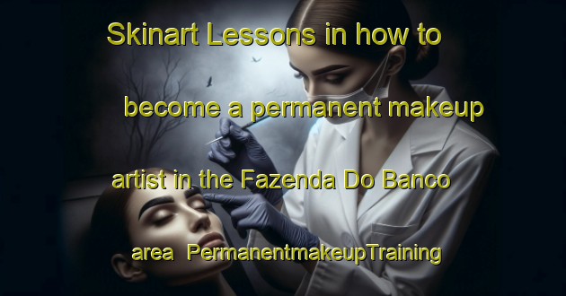 Skinart Lessons in how to become a permanent makeup artist in the Fazenda Do Banco area | PermanentmakeupTraining | PermanentmakeupClasses | SkinartTraining-Brazil