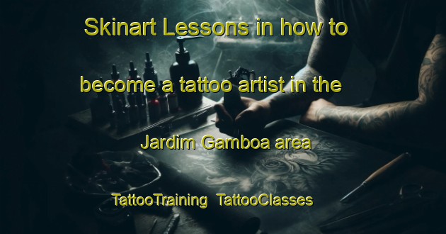 Skinart Lessons in how to become a tattoo artist in the Jardim Gamboa area | TattooTraining | TattooClasses | SkinartTraining-Brazil