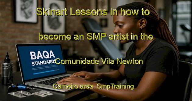 Skinart Lessons in how to become an SMP artist in the Comunidade Vila Newton Carneiro area | SmpTraining | SmpClasses | SkinartTraining-Brazil