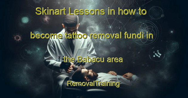 Skinart Lessons in how to become tattoo removal fundi in the Babacu area | RemovalTraining | RemovalClasses | SkinartTraining-Brazil