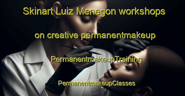 Skinart Luiz Menegon workshops on creative permanentmakeup | #PermanentmakeupTraining #PermanentmakeupClasses #SkinartTraining-Brazil