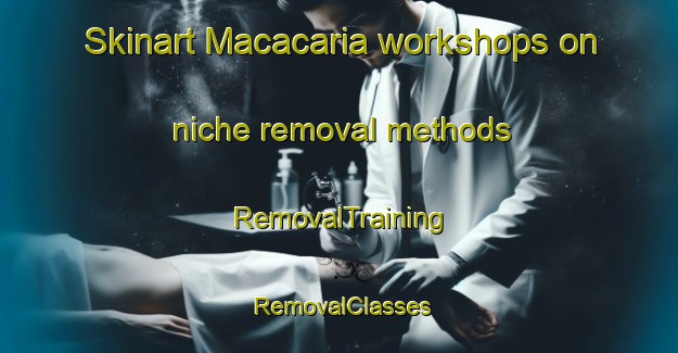 Skinart Macacaria workshops on niche removal methods | RemovalTraining | RemovalClasses | SkinartTraining-Brazil