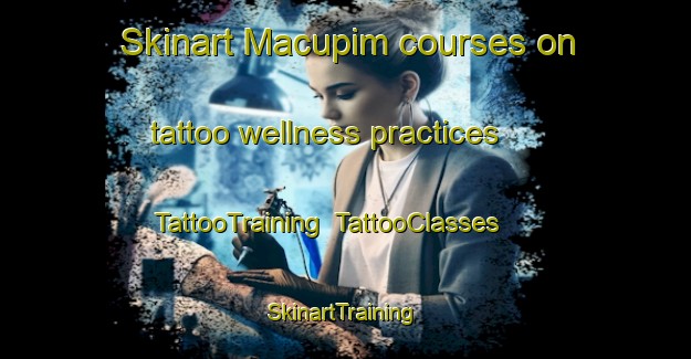 Skinart Macupim courses on tattoo wellness practices | TattooTraining | TattooClasses | SkinartTraining-Brazil
