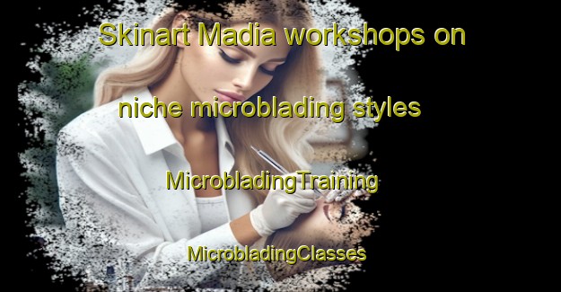 Skinart Madia workshops on niche microblading styles | MicrobladingTraining | MicrobladingClasses | SkinartTraining-Brazil
