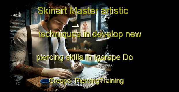 Skinart Master artistic techniques in develop new piercing skills in Igarape Do Crespo | PiercingTraining | PiercingClasses | SkinartTraining-Brazil