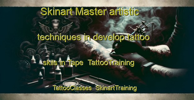 Skinart Master artistic techniques in develop tattoo skils in Tape | TattooTraining | TattooClasses | SkinartTraining-Brazil