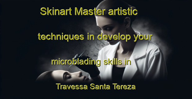 Skinart Master artistic techniques in develop your microblading skills in Travessa Santa Tereza | MicrobladingTraining | MicrobladingClasses | SkinartTraining-Brazil