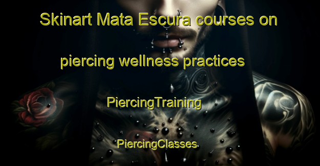Skinart Mata Escura courses on piercing wellness practices | PiercingTraining | PiercingClasses | SkinartTraining-Brazil