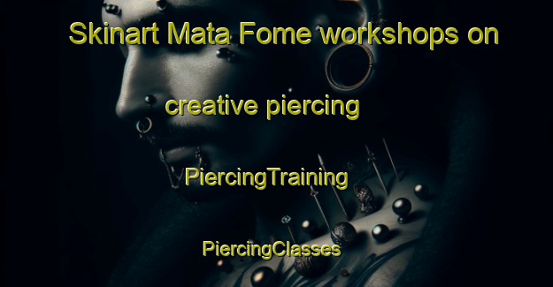 Skinart Mata Fome workshops on creative piercing | PiercingTraining | PiercingClasses | SkinartTraining-Brazil